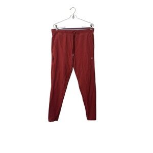 Mack‎ Weldon Men's Medium Ace Sweatpant Lounge Relax Stretch Red Athleisure